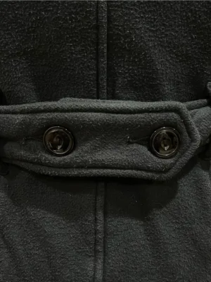 OBEY Black Fleece Peacoat Jacket Size Medium thumbnail 7