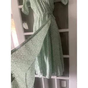 Faithfull the Brand Floral Wrap Midi Dress thumbnail 10