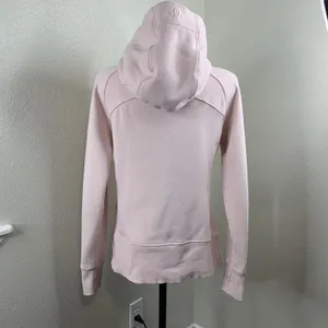 Lululemon Scuba Light Pink Full Zip Hoodie Jacket Women’s Sz 10 W4AWMS thumbnail 5