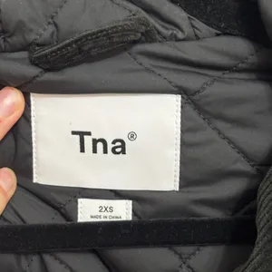 Aritzia TNA Morrison Corduroy Bomber Jacket in Black - Size 2XS thumbnail 4