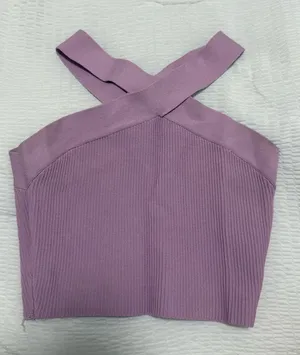 Aritzia Cross Neck Top thumbnail 1