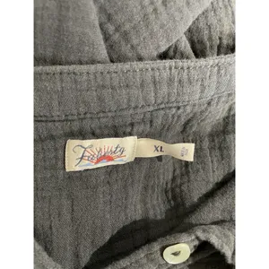 Faherty Top Women's XL Short Sleeve Dream Cotton Organic Gauze Desmond thumbnail 4