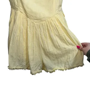 Show Me Your Mumu Regal Romper In Lemonade Yellow thumbnail 9