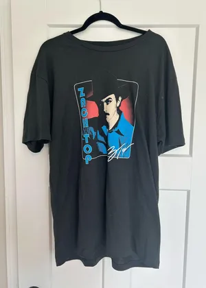 Zach Top Shirt Black Size XL thumbnail 1