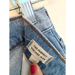 Madewell The Perfect‎ Vintage Jean Light Wash High Rise Slim Tapered 24T thumbnail 7