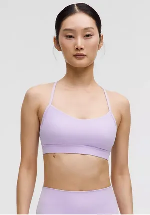 Lululemon Size 12 Flow Y Bra Nulu‎ Light Support A–C Cups thumbnail 1
