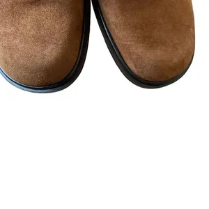 Paloma Round Square Suede Toe Chunky Heels Mary Jane Shoes feature leather 7.5 thumbnail 8