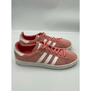 Adidas Campus Pink Suede Sneakers Womens 9.5 Casual Retro Streetwear Skater thumbnail 4