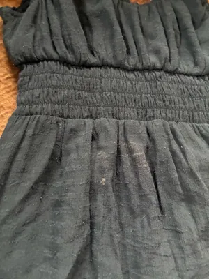 Black boutique stretchy midi  size small Viscoe poly blend! thumbnail 6