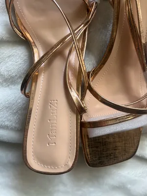SHEIN Champagne Sandals thumbnail 2
