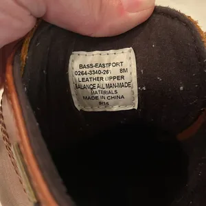 G.H.Bass Waterproof Bean Boots Brown Size 8 thumbnail 4