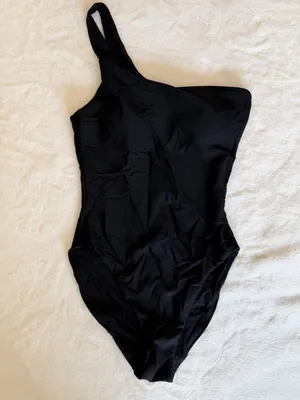 NWT J.Crew Black Kay One-Piece in Classic Sculpt - Size: 6 thumbnail 2