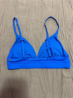 lululemon athletica Bright Blue Triangle Bralette thumbnail 2