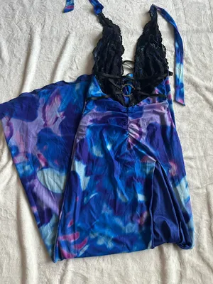 Outcast Clothing Bonnie Maxi Dress in La Luna thumbnail 3