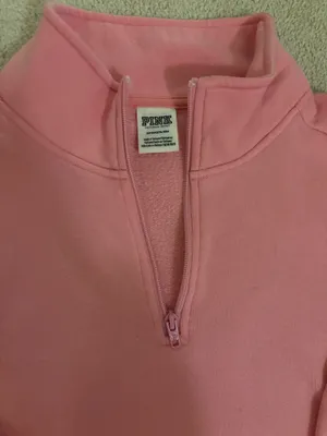 PINK Victoria's Secret Quarter-Zip Sweatshirt thumbnail 2