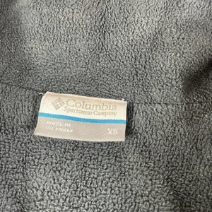 Columbia Vest Womens XS Black Quilted Puffer Full Zip Snaps Fleece Lined Pockets thumbnail 4