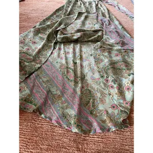 Earthbound Trading Co. Women’s Summer Maxi Tie Open Back Dress Size S thumbnail 9