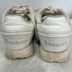 Reebok size 7.5 womens Sneakers vintage style FLAWED thumbnail 7