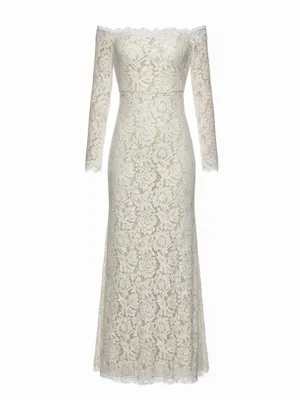 LULUS Romance Dreamer Lace Off-the-Shoulder Dress, White, 2X thumbnail 2