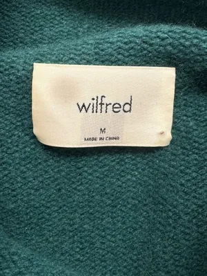Aritzia Wilfred Mock Neck Emerald Green Sweater Women’s Medium thumbnail 2