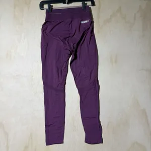 Gymshark Training Mesh Pocket Leggings Womens S Purple High Rise Workout Yoga thumbnail 7