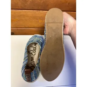 Sam Edelman * Weaved/Leather  * ESPADRILLES * Shoes Sz 7.5 thumbnail 3