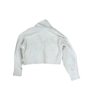 We The Free Free People Ivory Ribbed Toggle Shawl Collar Cardigan Sweater XS thumbnail 2