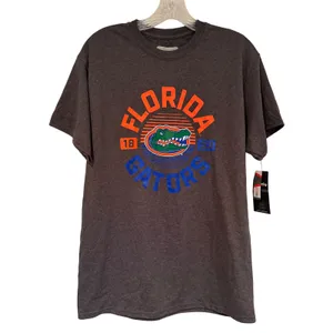 Captivating Florida Gators T Shirt Women's Medium‎ Gray NCAA Officially Licensed thumbnail 2