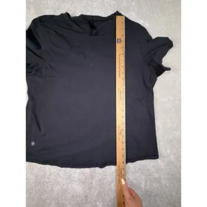 SKIMS Cotton Jersey T-Shirt in Soot (black) 4X thumbnail 6