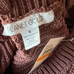 Planet Gold Brown  NWT Sweater Size Small thumbnail 4