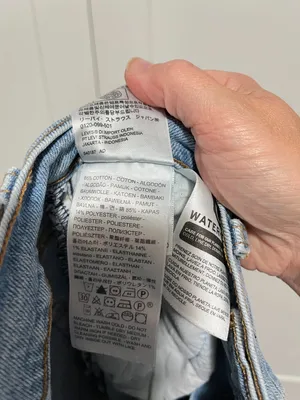 Levi's Size 29 Blue Ribcage Straight Button Fly Jeans thumbnail 8