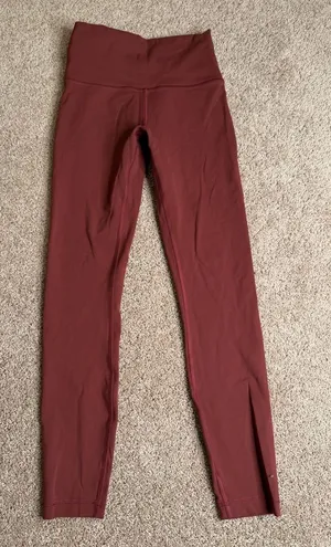 Lululemon Wunder Train High Rise Leggings Size 4‎ thumbnail 1