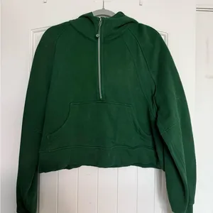 Lululemon Athletica Forest Green Zip-Up thumbnail 1