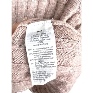 Madewell mock neck wool‎ pink sweater thumbnail 6