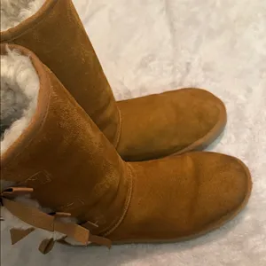 Koolaburra Tan Suede Winter Boots Size 10 thumbnail 4