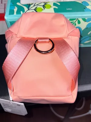 Lululemon Wunderlust Nano Backpack New With Tags SOLD OUT Tea Rose and Gold thumbnail 2