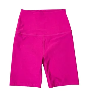 Beyond Yoga Hot Pink High Waisted Biker Shorts XS Yoga Pilates Athleisure thumbnail 1