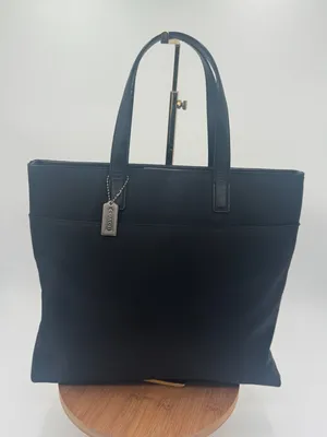 Coach Vintage Mercer Black Nylon Leather Shoulder Tote Bag Y2K thumbnail 1