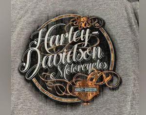 Harley Davidson six bends fort myers florida angel wings tee thumbnail 2