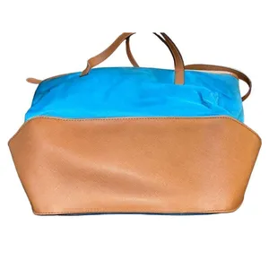 Michael Kors Kempton blue nylon tote thumbnail 3