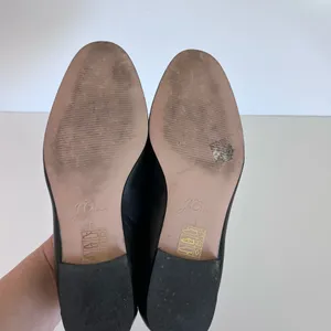J. Crew‎ Women's Cecile Smoking Slipper in Leather Black thumbnail 5