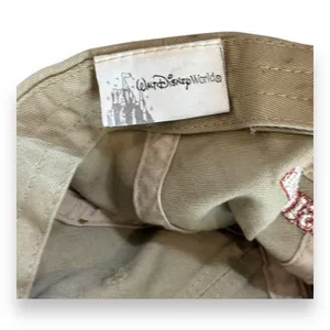 Walt Disney World Mickey Mouse Disney Parks Khaki‎ Cap Hat Adjustable thumbnail 6
