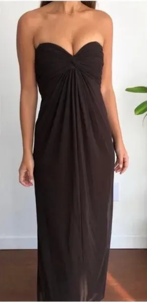 Tadashi Black Strapless Dress thumbnail 1