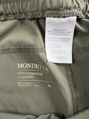 Mondetta Performance Luxury Olive Green Athletic Shorts Women’s XL thumbnail 5