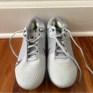 Nike Women’s Hyperdiamond 4 Elite Softball Cleats Wolf Gray size 10 thumbnail 2