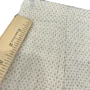 Bosch White Beige Cream Gold Button Luxury Regal Tweed Skirt Suit size 6 / L thumbnail 12