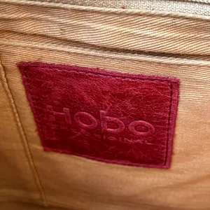 Hobo Intl Reddish Brown Leather Tote Bag Double Handle thumbnail 10