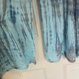 Blue Tiered wide legged pants Size undefined thumbnail 7
