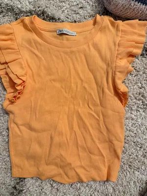 ZARA Ruffle Top thumbnail 1