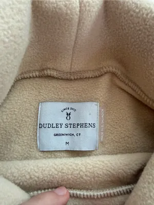Dudley Stephens Fleece Turtleneck Size M Tan Size M thumbnail 2